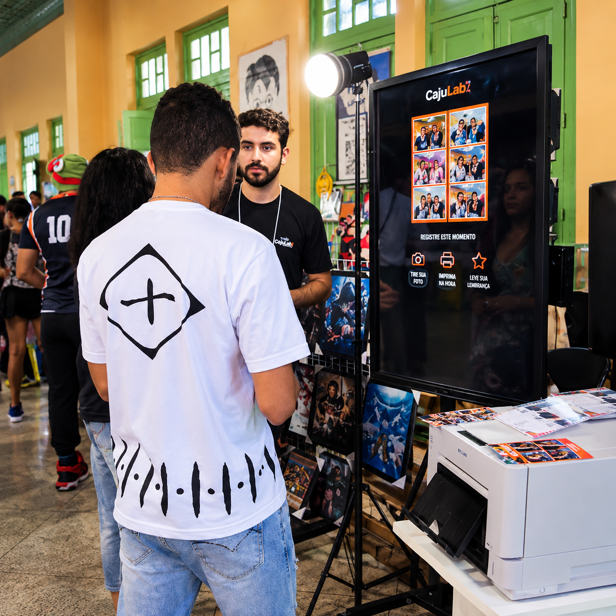 Experiência da CajuLab no evento Anime Soul 2026